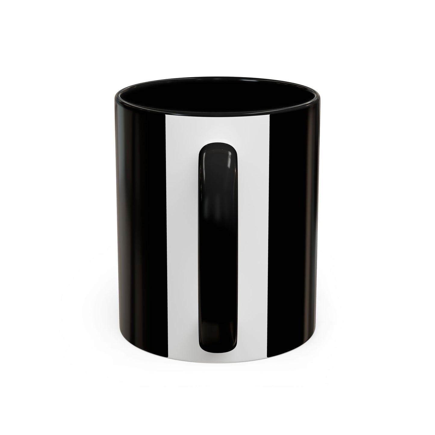 RUN CLT Accent Coffee Mug - Bold Black & Red, Perfect for Coffee Lovers