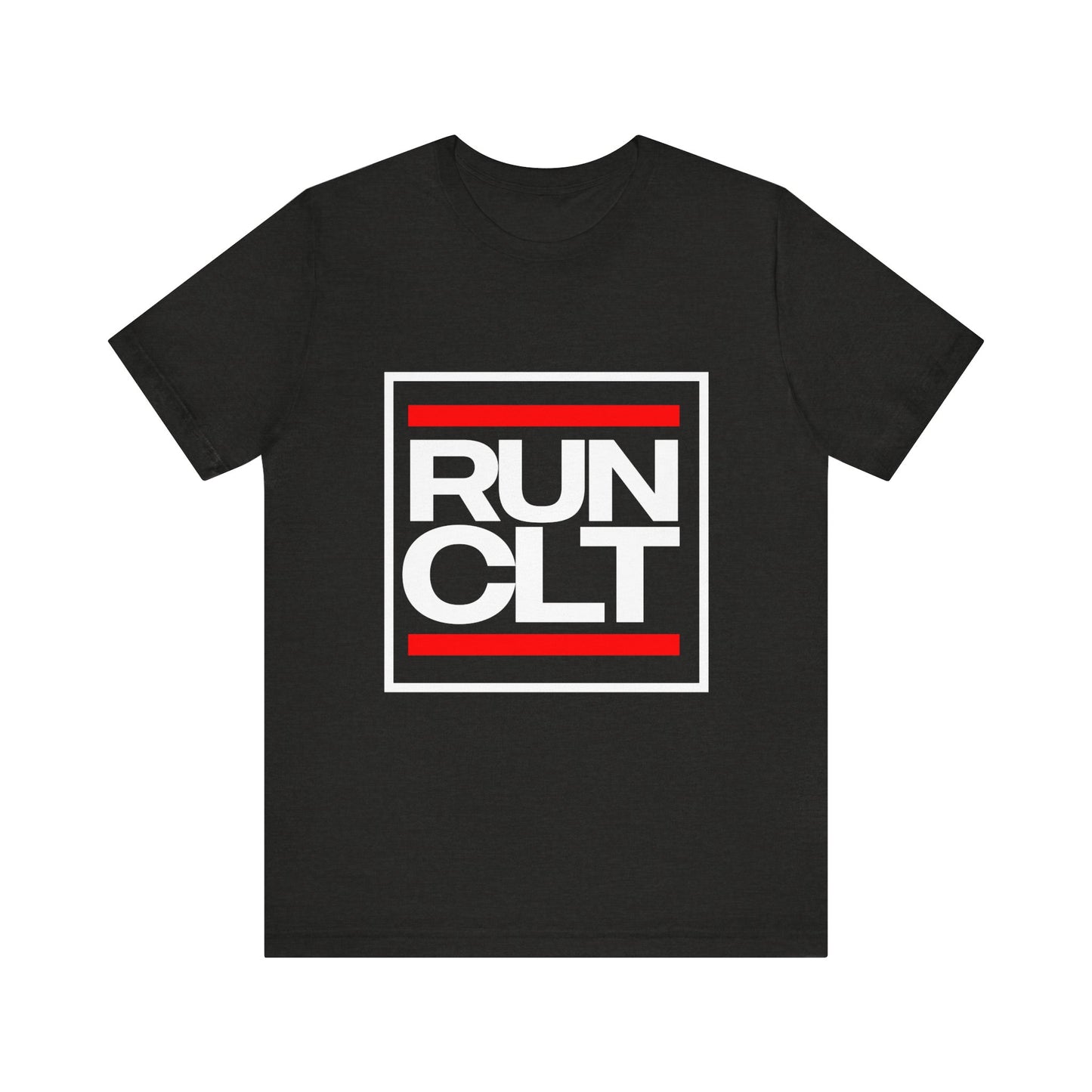 RUN CLT Short Sleeve Unisex Tee - Urban Style Graphic T-Shirt